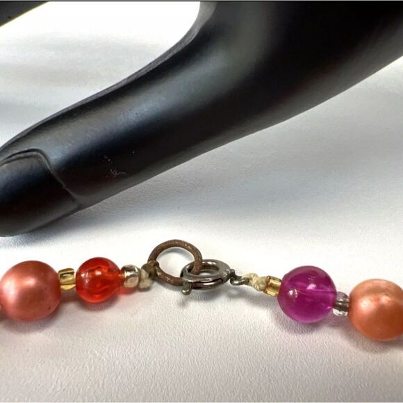 Red & Pink Glass Uranium wedding Cake - Picture 13 of 16